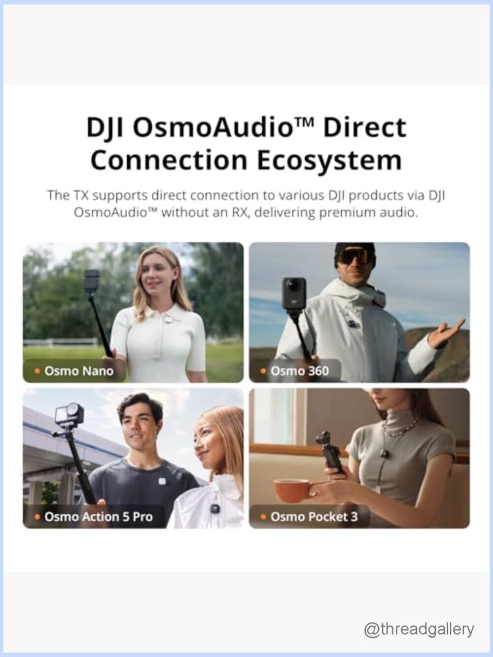 Wireless Lavalier Microphone System for iPhone/Camera/Android - Picture 5 of 6